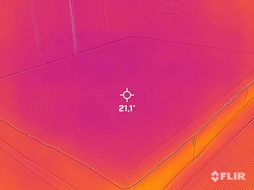 temperatura emma hybrid premium antes de dormir